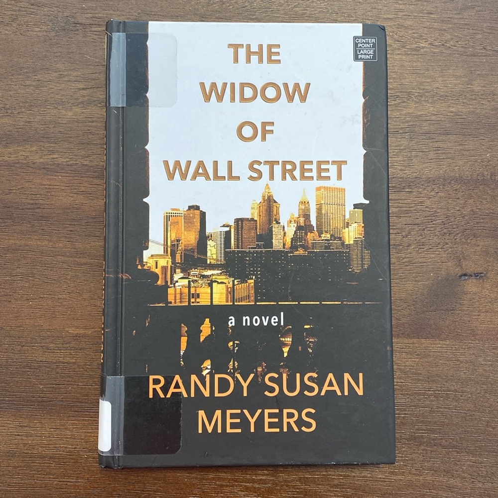 The Widow of Wall Street by Randy Susan Meyers  Center Point Large Print